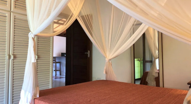 Апартаменты с 3 комнатами с балконом и с видом на море Ouro Sobre Azul Apart Hotel