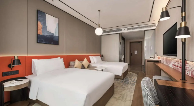 Двухместный номер Standard Hilton Garden Inn Taiyuan Binhe