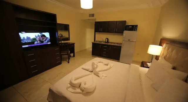 LANCASTER HOTEL APARTMENTS DAHIET ALRASHEED, Забронировать Апартаменты/квартира Амман Провинция Амман, рядом с Иорданский университет