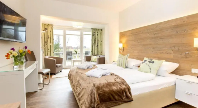 Полулюкс с видом на сад HofHotel Krähenberg