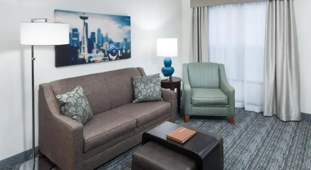 Люкс с 2 комнатами Homewood Suites by Hilton Seattle-Tacoma Airport/Tukwila