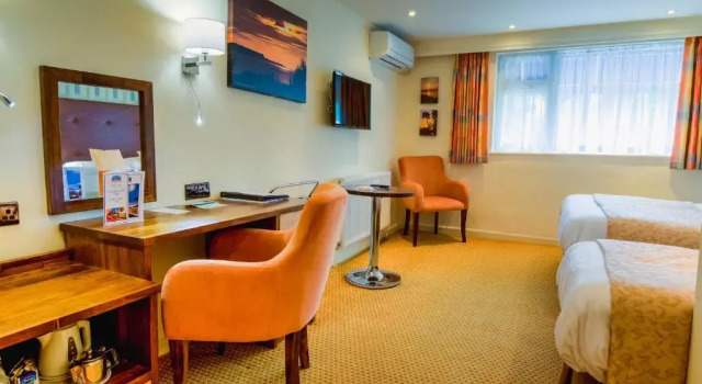 Двухместный номер Standard с видом на море Langstone Cliff Hotel