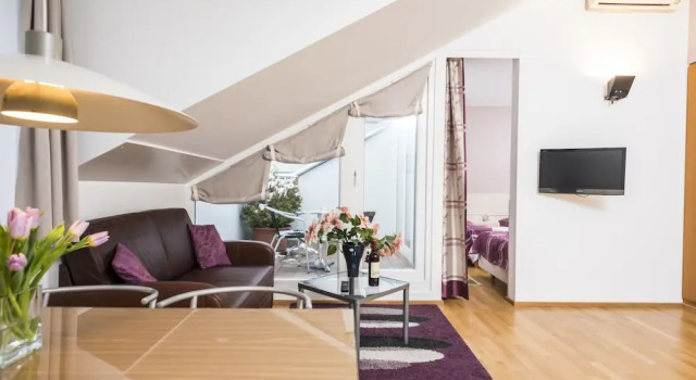 Апартаменты c 1 комнатой с балконом Appartements Ferchergasse