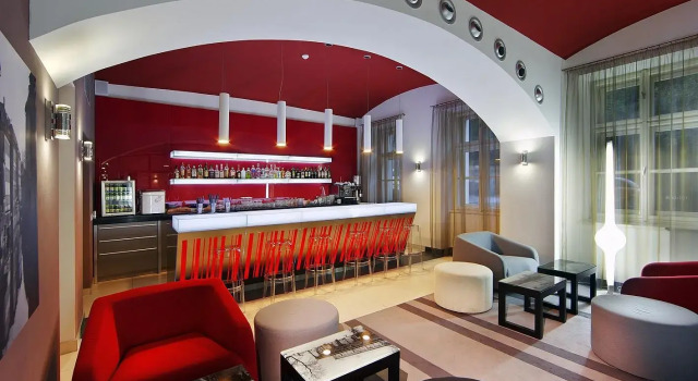 Red and Blue Design Hotel Prague