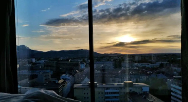 Студия с видом на горы arte Hotel Salzburg