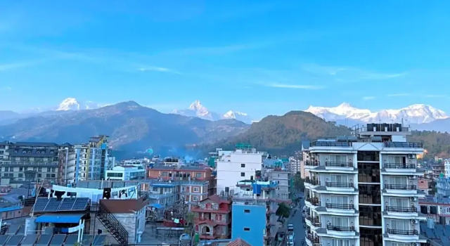 Двухместный номер Standard с балконом Mount View Pokhara