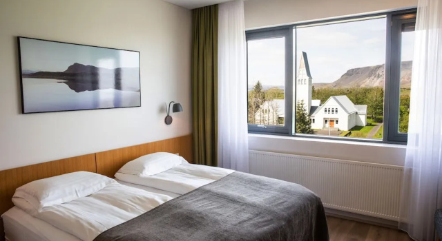 Premium double chambre Vue sur la rivière Hotel Selfoss