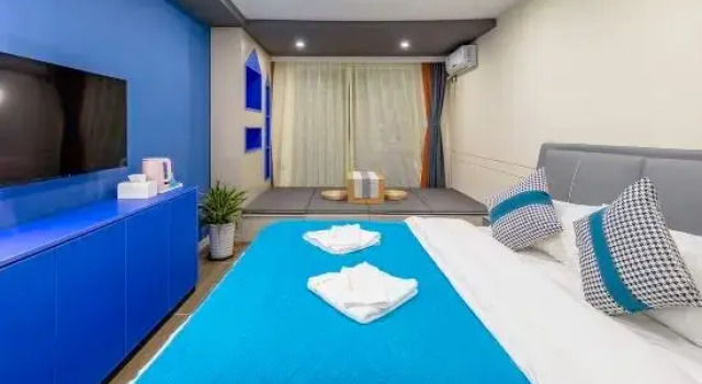 Кровать в общем номере Gaolaozhuang Country Hostel