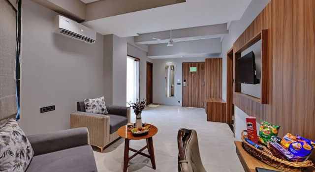 Номер Executive с видом на город Regenta Inn Motikhavdi Jamnagar