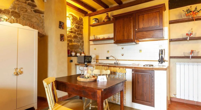 Апартаменты Classic c 1 комнатой Nice Apartment in Pian di Sco-campiglia With Sauna