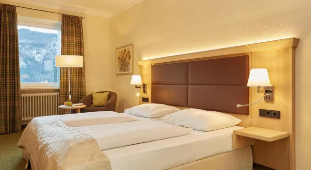 Двухместный номер Standard с видом на озеро Eibsee Hotel