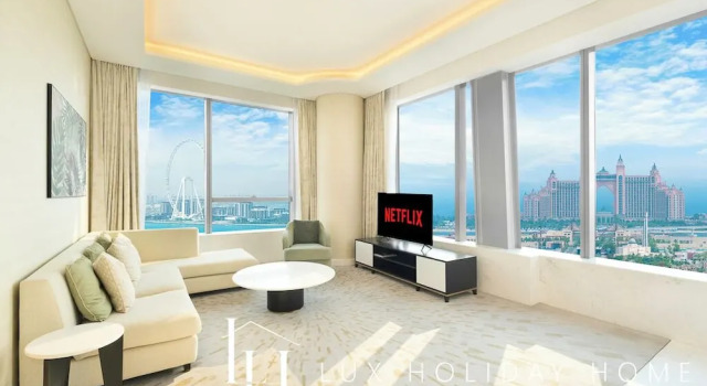Апартаменты Deluxe LUX Iconic Views at Palm Tower Suite 1