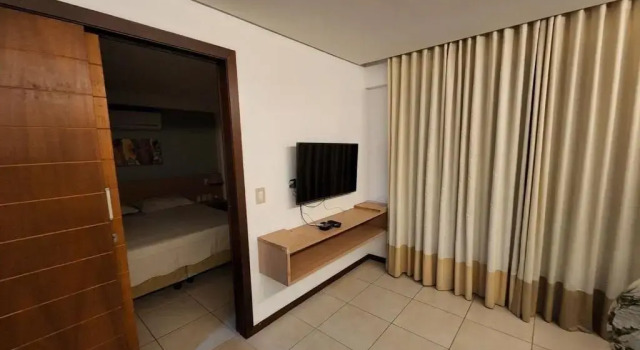 Апартаменты Flat de 1 quarto com linda vista-mar Pé-na-areia!