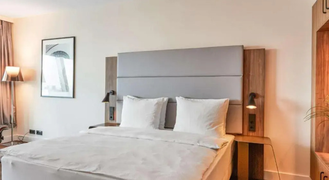 Семейный номер Standard с панорамным видом Radisson Blu Hotel Frankfurt