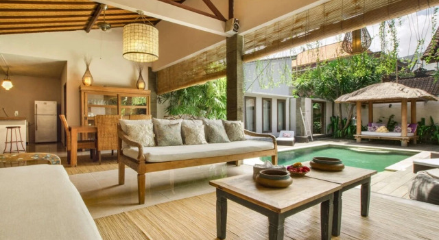 Вилла c 1 комнатой Luxury Villa in Bali near Beach, Bali Villa 2038