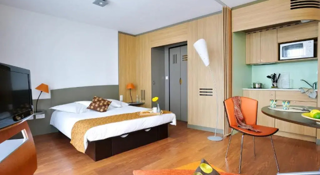 Студия Comfort Aparthotel Adagio Nantes Centre