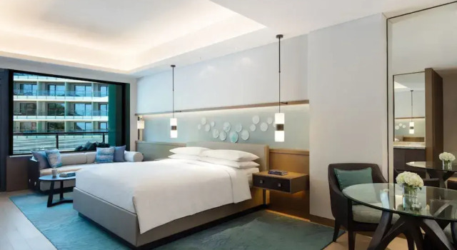 Двухместный номер Resort с балконом и с красивым видом из окна Отель JW Marriott Sanya Dadonghai Bay