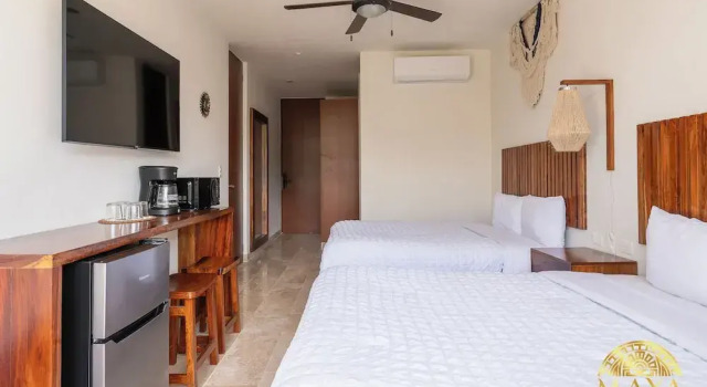 NHOA 205A 2BR Condo Pool View Aldea Zama, Rezervovat Apartmán Zama 