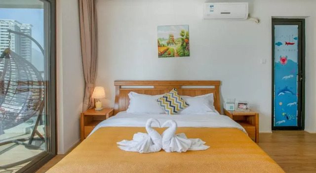 Номер Standard с частичным видом на море HuiZhou HuaYangNian Seaview Guesthouse