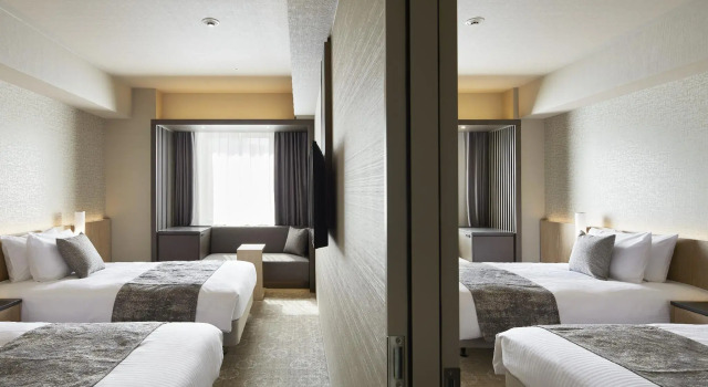 Двухместный номер Superior Hotel JAL City Sapporo Nakajima Park
