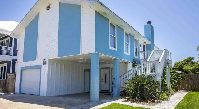 Bid-A-Wee Beach Home, Забронировать Дом для отпуска Панама-Сити Панхэндл Флорида, рядом с Holiday Golf Club