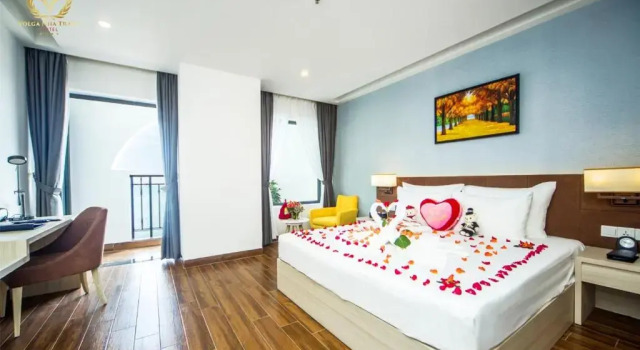 Двухместный номер Deluxe с балконом и с видом на море Hon Chong Retreat Hotel Nha Trang