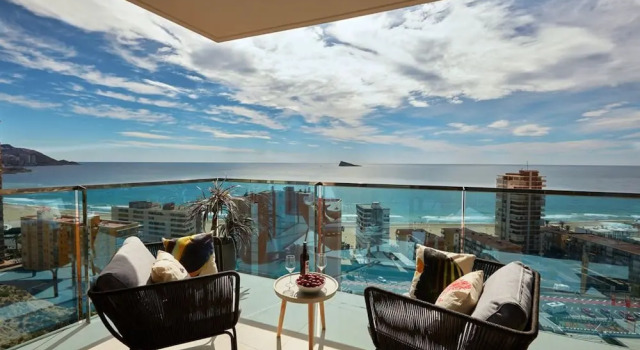 Апартаменты с 3 комнатами с видом на море Sunset Drive Benidorm by Mar Holidays
