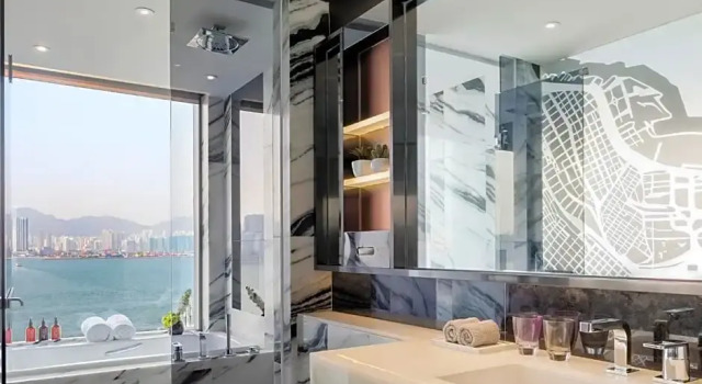 Двухместный номер Victoria Harbour Lounge Access Deluxe с видом на гавань Hyatt Centric Victoria Harbour