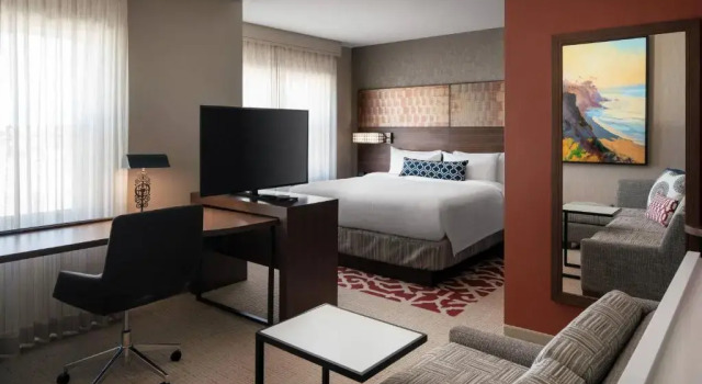 Студия Residence Inn by Marriott Santa Barbara Goleta