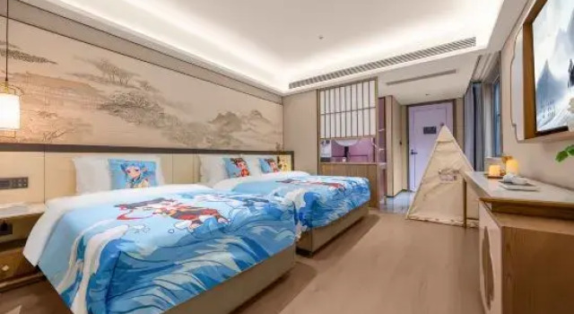 Семейный тент Kaifeng Wansui Mountain Great Song Martial Arts City Moshang Qingya Hotel