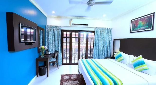 Номер Executive с балконом и с красивым видом из окна Resort Terra Paraiso Goa - A Beach Property
