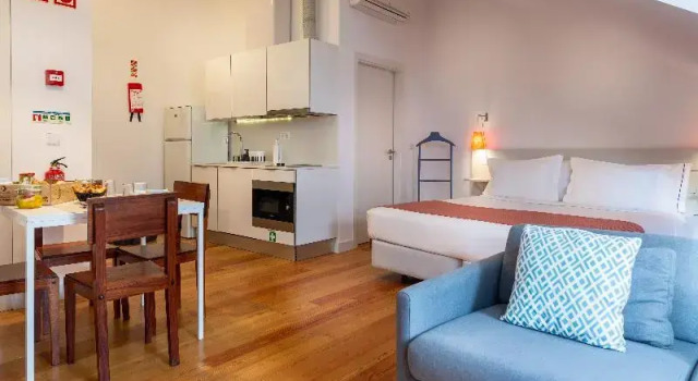 Одноместный люкс Standard My Suite Lisbon Serviced Apartments - Principe Real