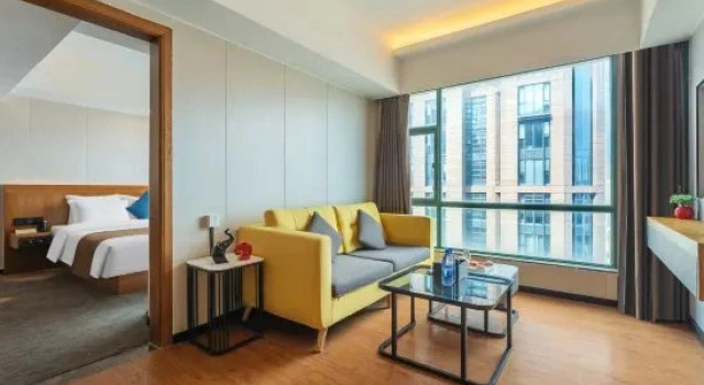 Двухместный люкс Business с видом на город Shijia Luo Hotel - Guangzhou Beijing Road Pedestrian Street