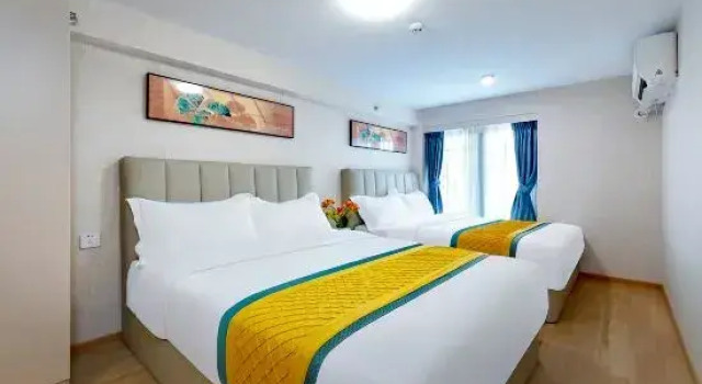 Люкс Business Yage Smart Select Apartment (Guangzhou Haizhu Yangang Subway Station)