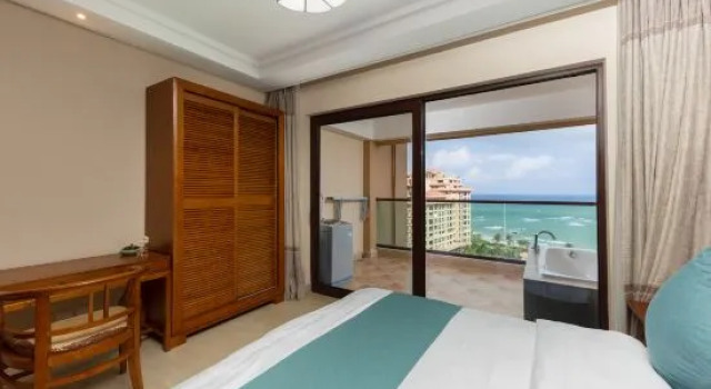 Люкс Highlights Holiday Seaview Apartment (Qionghai Boao Aaron Meeting Site)