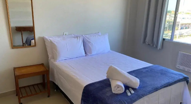 Апартаменты Apto a beira mar no Centro - WIFI 200MB - Netflix - Cozinha equipada - Portaria 24h - Ar condicionado
