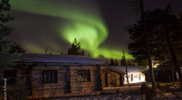 Kuukkeli Log Houses Porakka Inn, Buchen Sie Ferienhaus Hotels in Lappland mit Frühstück, Frühstück