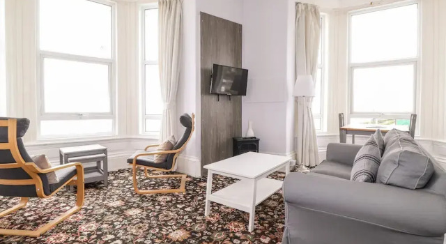 5 Beach View @ Beaconsfield House, Rezervasyon Tatil Evi Merseyside villalar, Villa