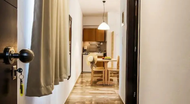 Апартаменты Superior c 1 комнатой с балконом Polydoros Hotel Apartments