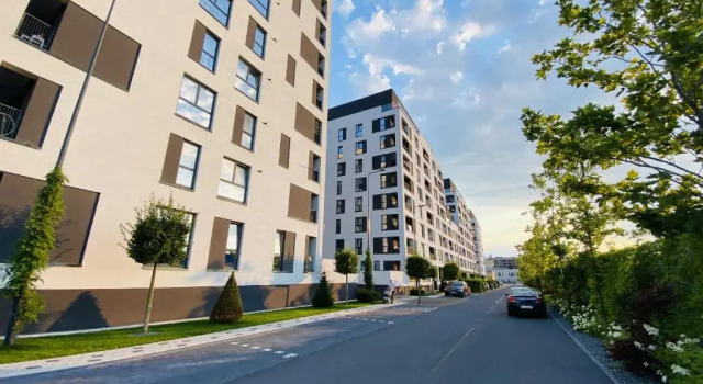 Deluxe Apartment with balcony and private parking in Colvmna Residence, Varaa Huoneisto Cluj-Napoca 