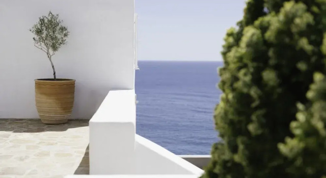 Вилла с 2 комнатами с балконом Athina Ios Villa