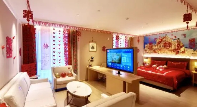 Люкс Deluxe Vienna Hotel (Chengdu Xindu Haining Leather City Store)