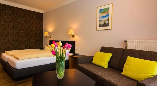 Двухместный номер Standard с балконом Hotel Seeschlößchen