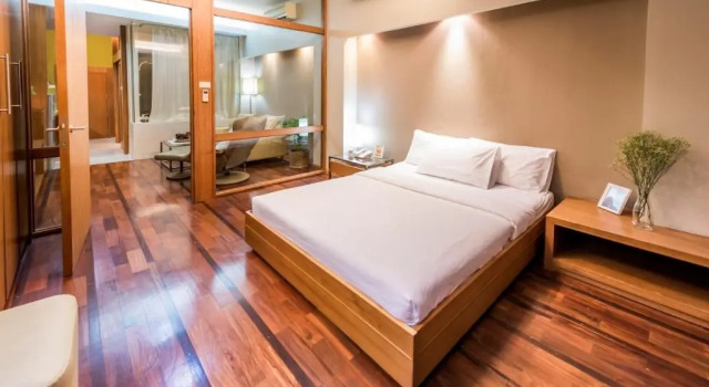 Люкс c 1 комнатой с видом на горы Laemtong Serviced Apartment