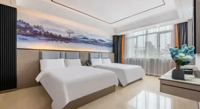 Двухместный люкс Seattle Smart Hotel (Qionghai High speed Railway Station Store)
