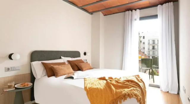 Апартаменты с 2 комнатами с балконом Aspasios Las Ramblas Apartments