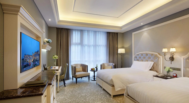 Двухместный номер Deluxe с красивым видом из окна Yin Run Jin Jiang Castle Hotel