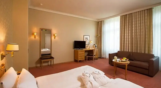 Двухместный номер с видом на реку Grand Hotel Beau Rivage Interlaken