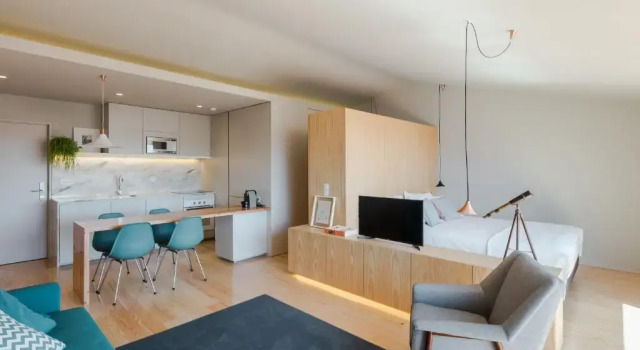 Двухместная студия Deluxe Baumhaus Serviced Living - Art & Design Apartments