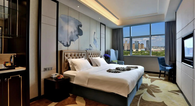 Номер Deluxe Yiwu Zhonglian Kaixin Hotel